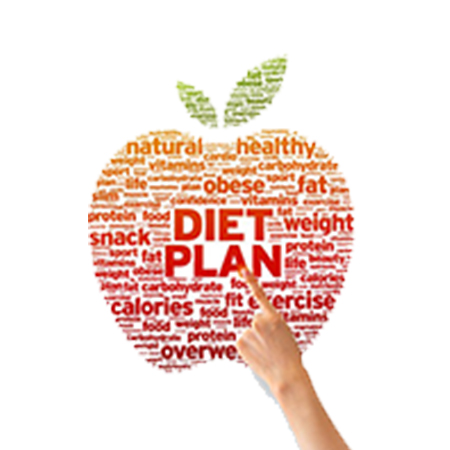 Dieta online. Instrucciones dietéticas.